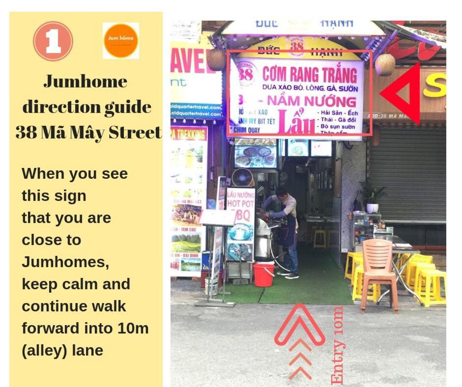 Jum Home Hanoi Old Quarter Food Center エクステリア 写真